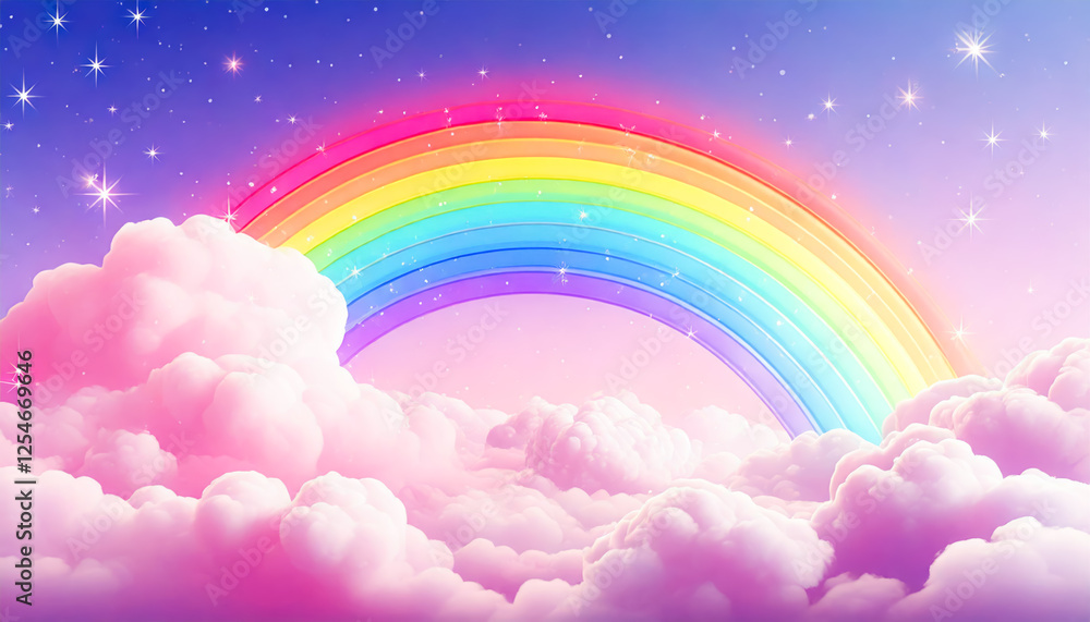 rainbow on cloud pink pastel colour fantasy dreamy soft focus background blur tyle rainbow on cloud pink pastel colour fantasy dreamy soft focus background blur tyle