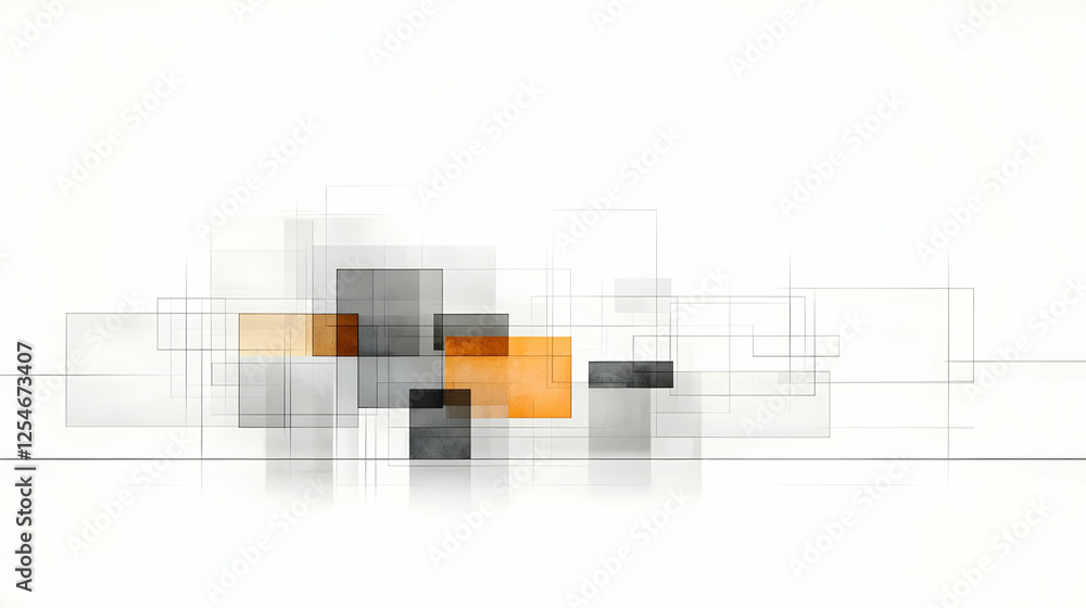 Abstract Geometric Background Image