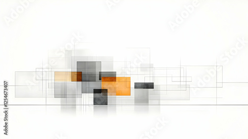 Obraz na płótnie Abstract Geometric Background Image w salonie