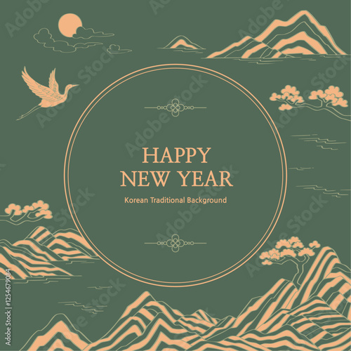 Korean New Year's Oriental Patterns