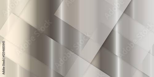 Abstract gray, silver technology concept diamond triangle geometric line background. modern seamless business technology concept geometric shapes. squares and triangle with soft shadows as pattern.