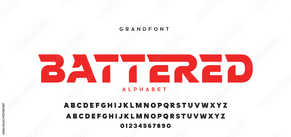Digital modern alphabet font. Creative abstract urban, futuristic, fashion, sport, minimal technology typography. Simple vector illustration with number Digital modern alphabet font. Creative abstract urban, futuristic, fashion, sport, minimal technology typography. Simple vector illustration with number