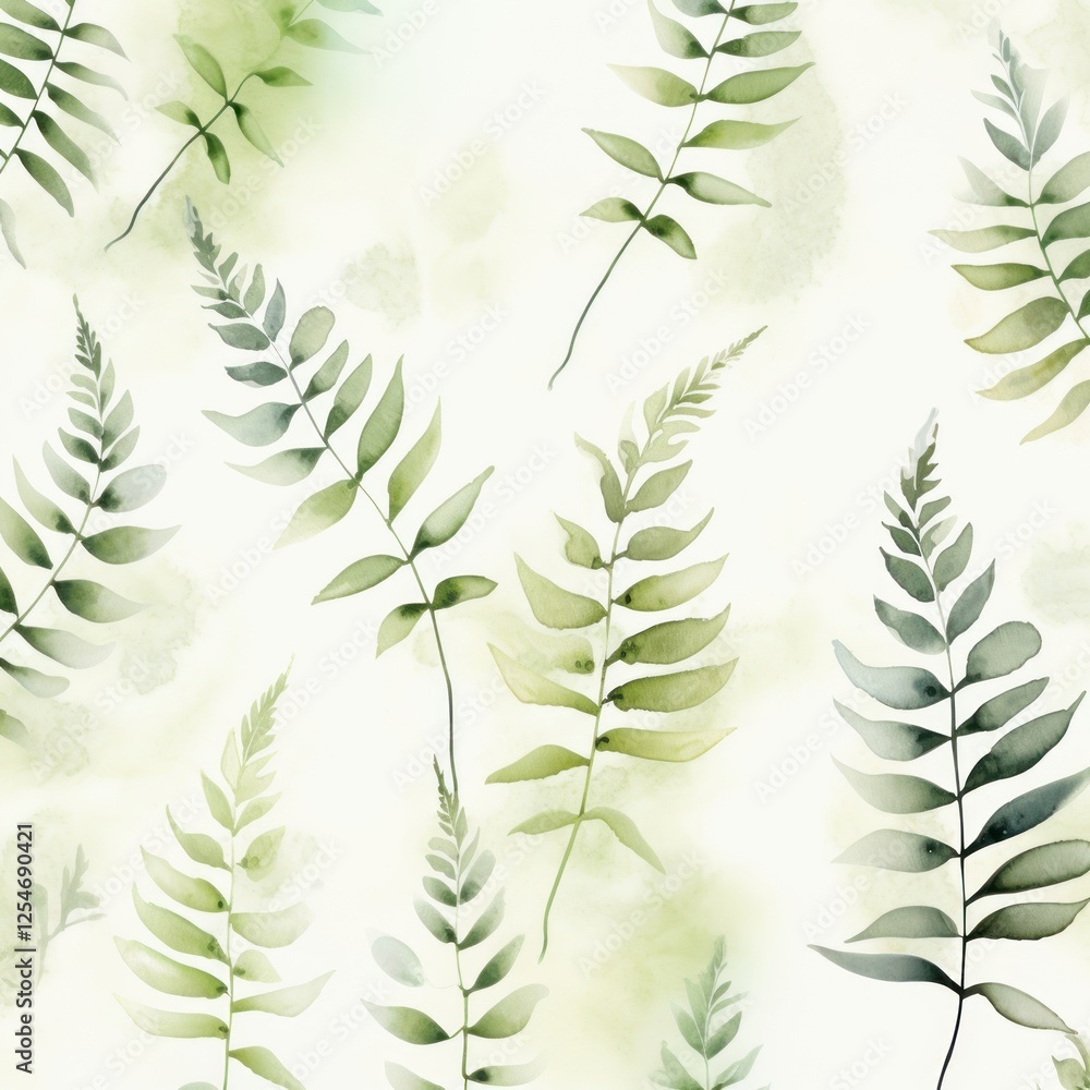 Fototapeta premium Fern pattern fern backgrounds.