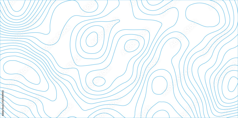 Topographic map background with geographic grid for hiking and mountain sport. modern design with white background and blue wave lines. topographic contour lines vector map seamless pattern vector. Topographic map background with geographic grid for hiking and mountain sport. modern design with white background and blue wave lines. topographic contour lines vector map seamless pattern vector.