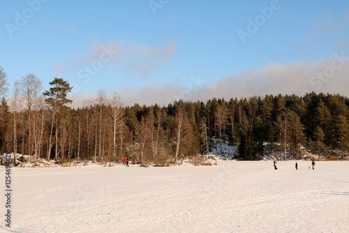 Fototapeta kuchenna Winter