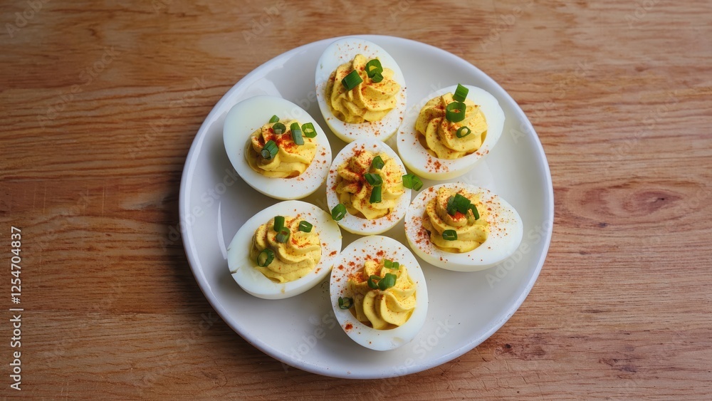 Deviled Eggs with Paprika and Chives Deviled Eggs with Paprika and Chives