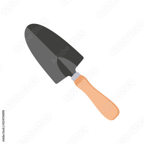 Trowel, Farming Flat Vector Illustration