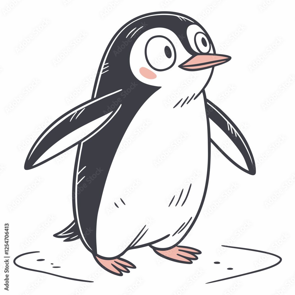Obraz premium penguin cartoon
