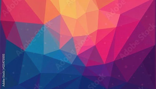 Stylish triangle mosaic backdrop Interlocking triangles, gradient hues , triangles, minimal