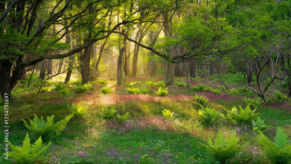 Naklejka premium Spring Meadow