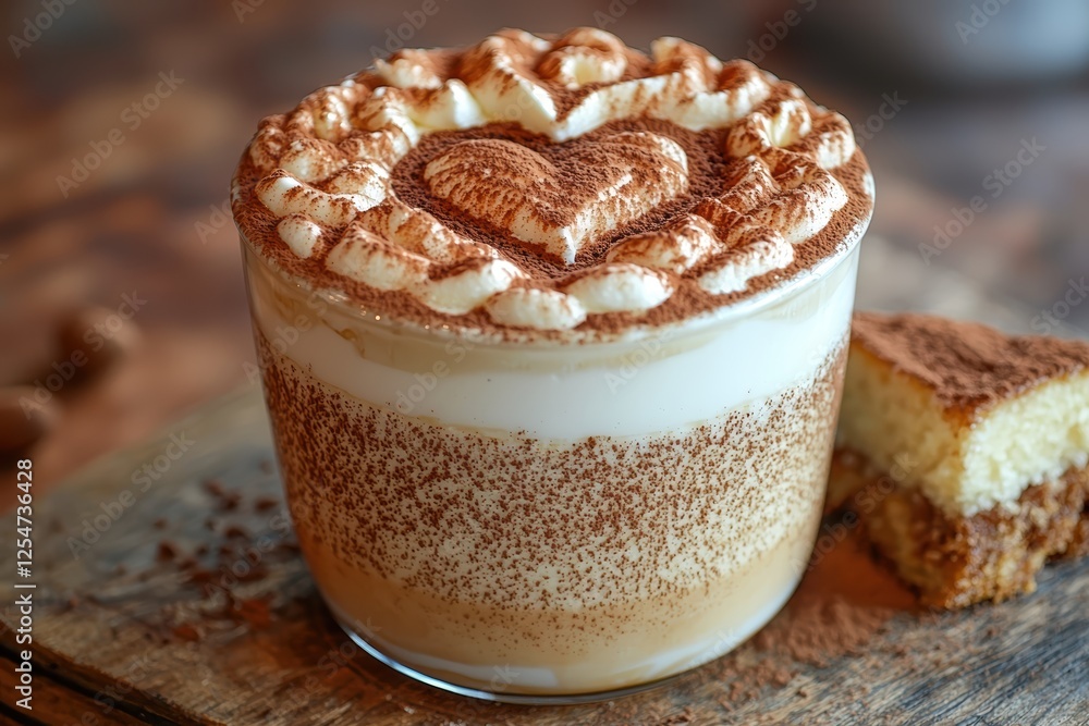 Indulge in artisan latte with heart design cozy coffee shop beverage photography close-up comfort warm experience Indulge in artisan latte with heart design cozy coffee shop beverage photography close-up comfort warm experience