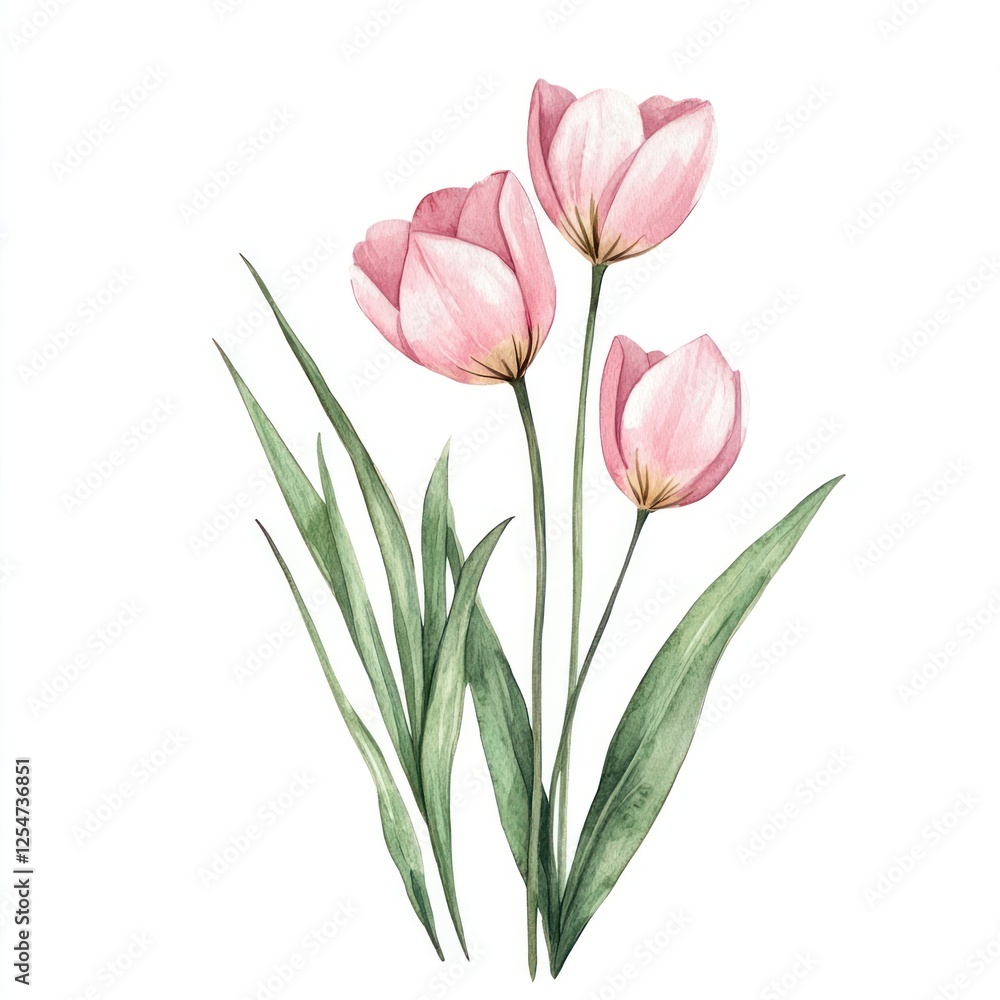 Fototapeta premium Aesthetic spring Tulip flower flowers tulips art.