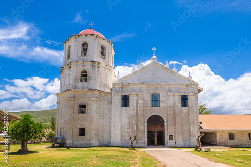 Bild auf Leinwand Immaculate Conception Church in Oslob Town, cebu island, philippines