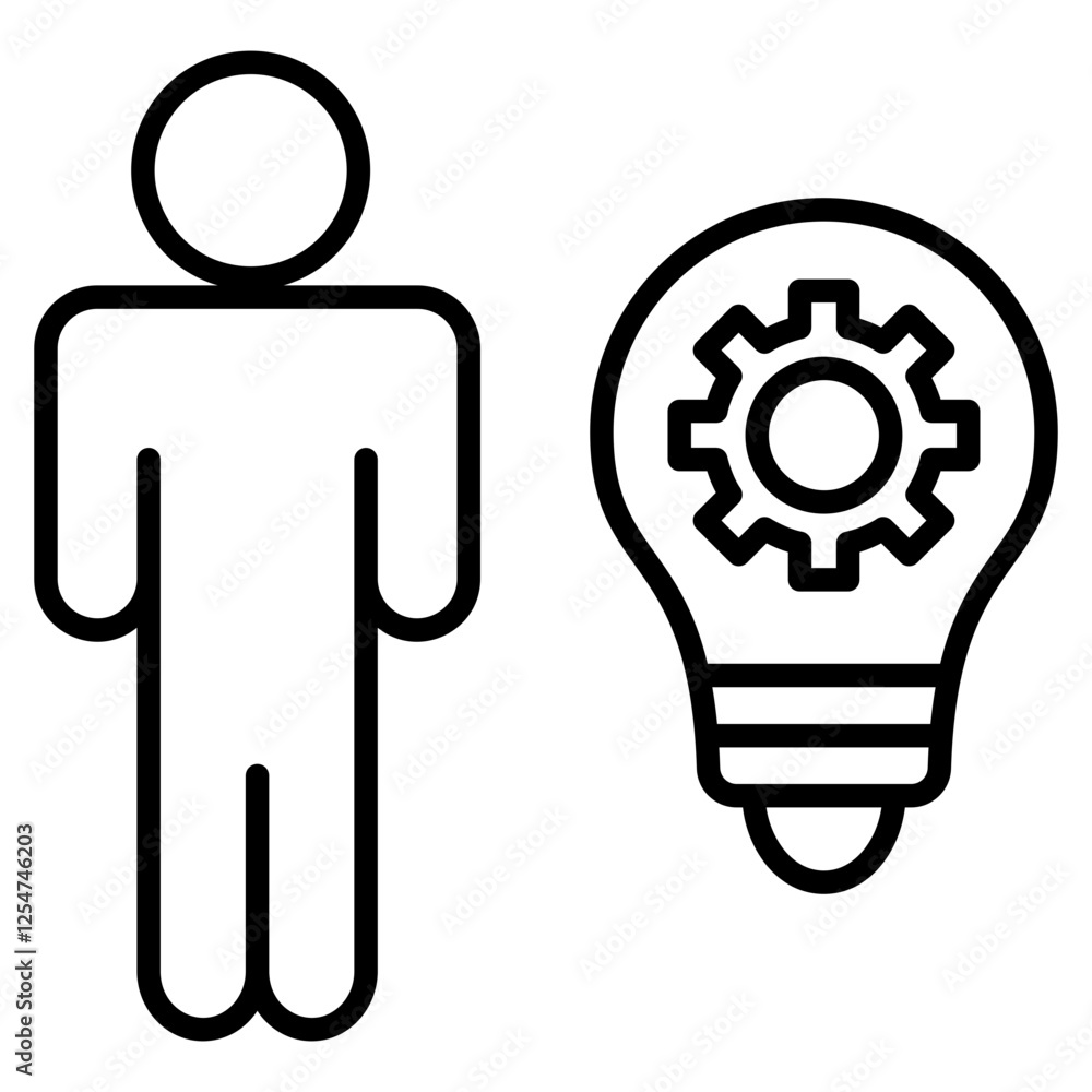 Critical Thinking Icon Element For Design Critical Thinking Icon Element For Design