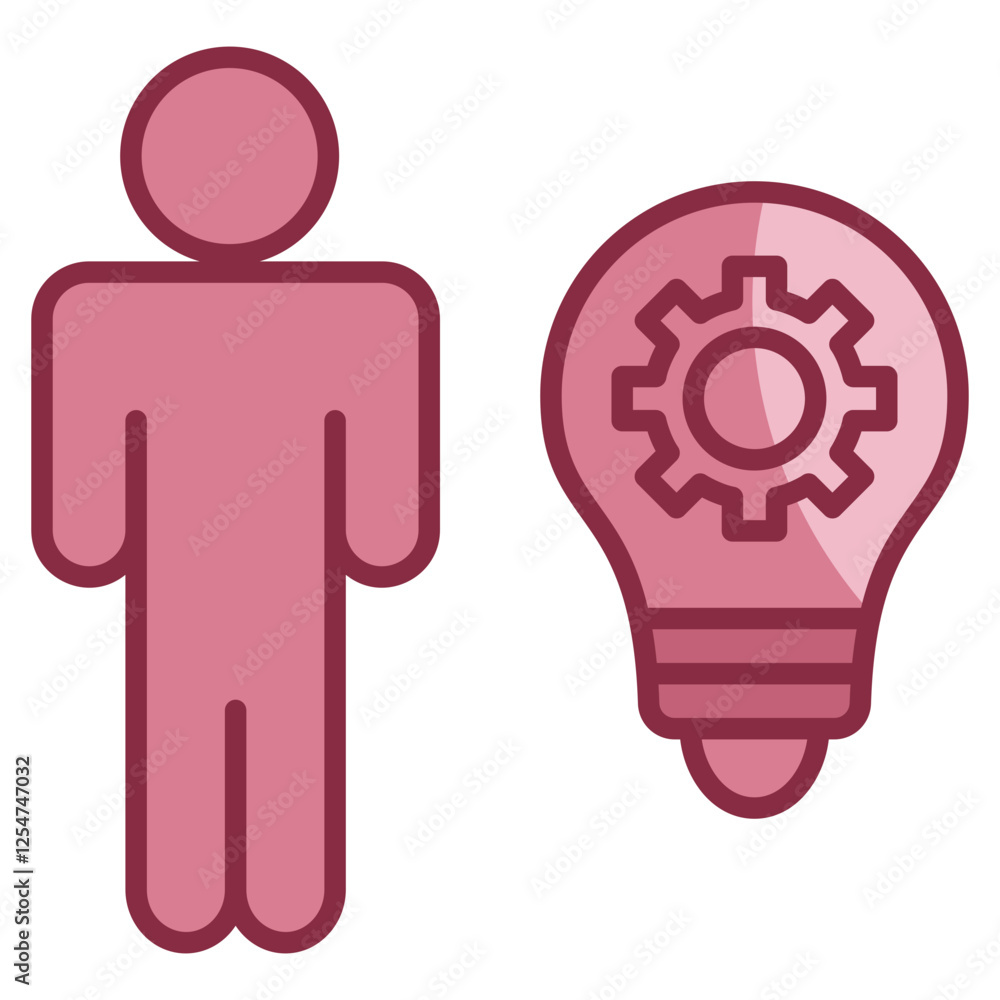 Critical Thinking Icon Element For Design Critical Thinking Icon Element For Design