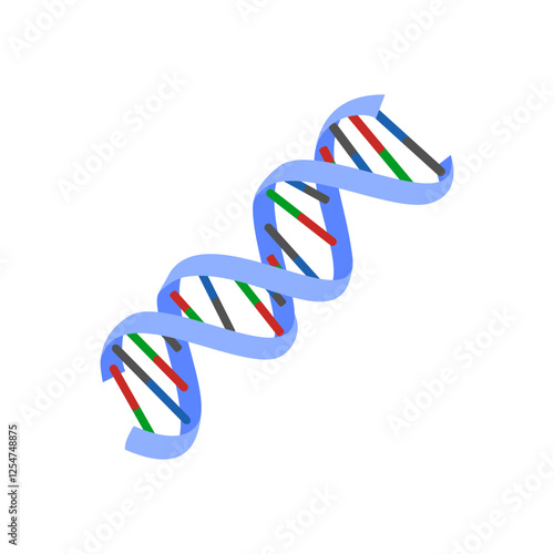 Genetics, Cardiovascular Disease Illustration Icon