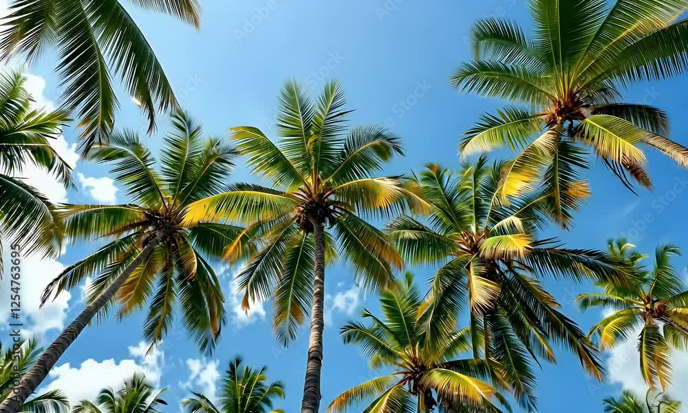 Beautiful Coconut Trees with Skyfacing Plan Grea Beautiful Coconut Trees with Skyfacing Plan Grea