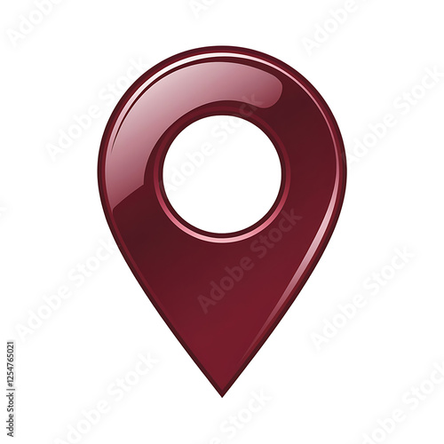 Free Download  Red Color Location Icon - Transparent PNG - GFXLoad