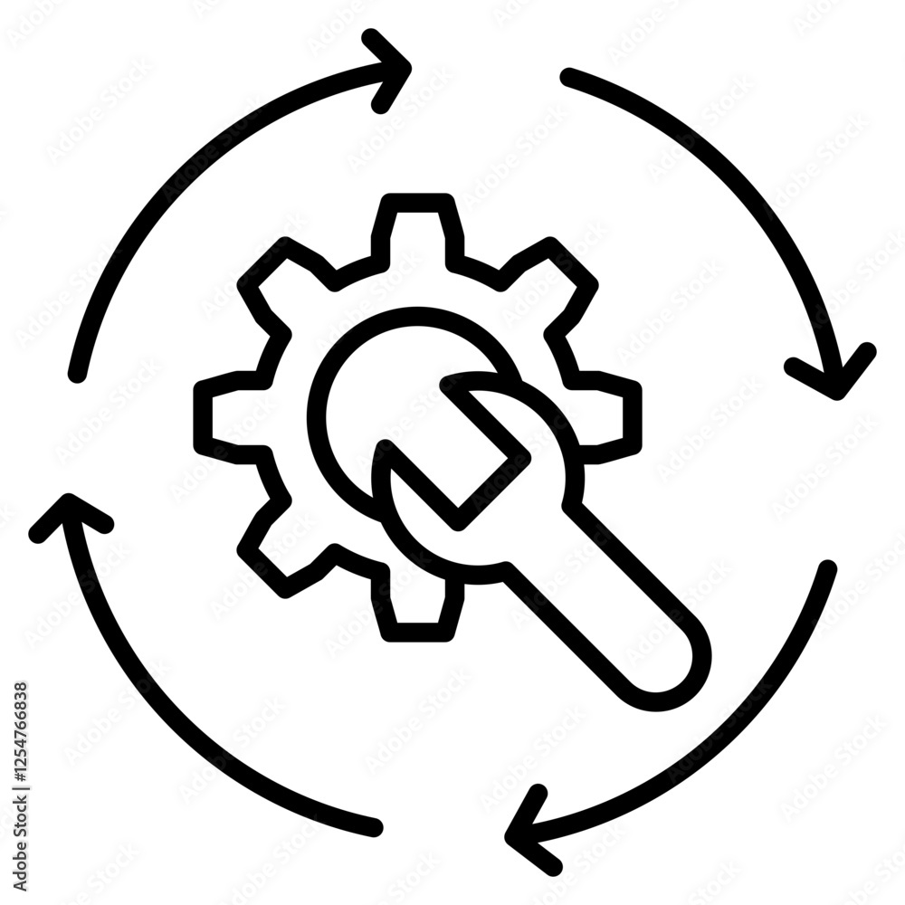 Automation Icon Element For Design Automation Icon Element For Design