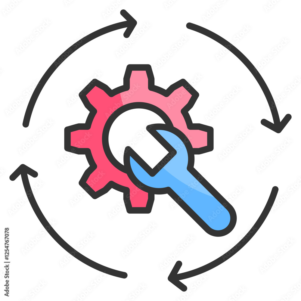 Automation Icon Element For Design Automation Icon Element For Design