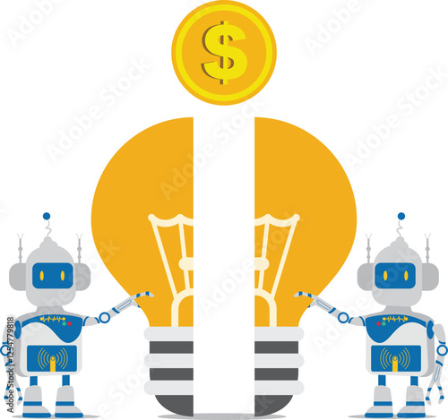 Idea making money Artificially intelligent