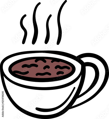 Hand Drawn Coffee Cup Illustration
