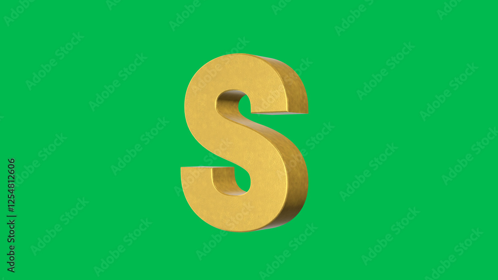 English alphabet Letter S 4k Illustration. Script text labels. English alphabet Letter S 4k Illustration. Script text labels.