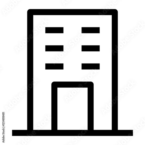 Building thin icon