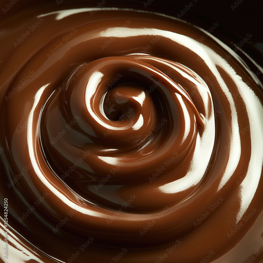 Luxurious, glossy chocolate with a perfect shine. Luxurious, glossy chocolate with a perfect shine.