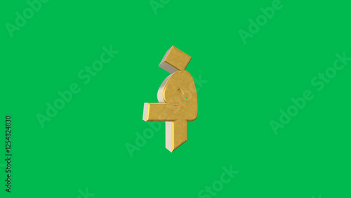Golden Afghan afghani Currency symbol golden Afghan afghani currency sign.