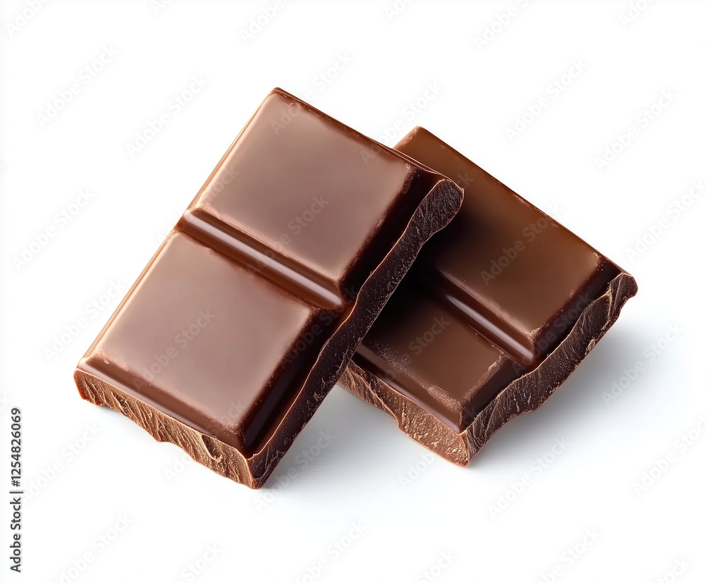 pieces of chocolate pieces of chocolate