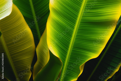 green leaf background