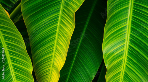 green leaf background