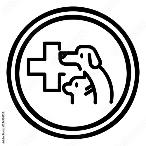 veterinarian Line Icon