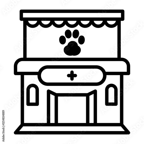 veterinary Line Icon