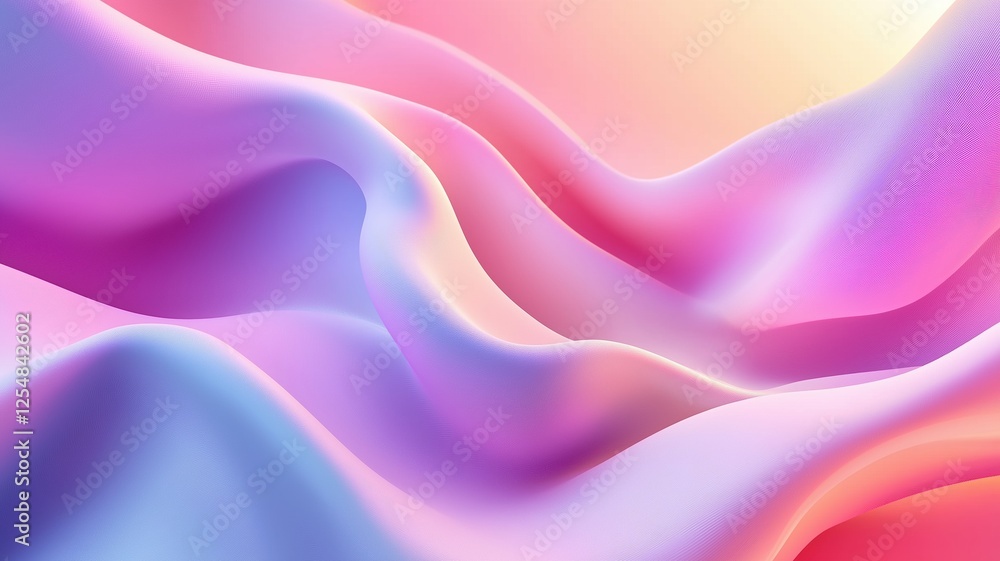 Swirls of Color Dance in Soft, Dreamy Fabric Swirls of Color Dance in Soft, Dreamy Fabric