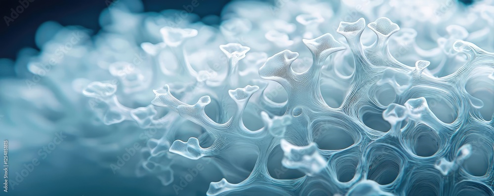 Climate impact microscopic idea. Close-up view of intricate coral structure showcasing natural beauty. Climate impact microscopic idea. Close-up view of intricate coral structure showcasing natural beauty.