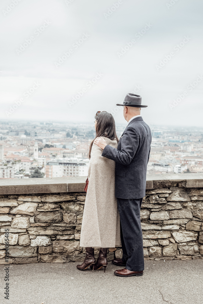 Fototapeta premium città alta
