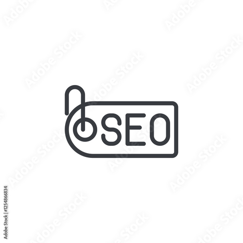 SEO Tag line icon