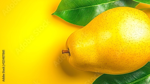 Hand-drawn pear illustration with detailed texture, ideal for culinary graphics and food-related designs, in a vintage book style