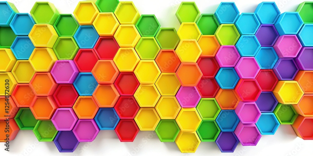 Abstract Honeycomb Geometric Pattern Background for Website Design Abstract Honeycomb Geometric Pattern Background for Website Design
