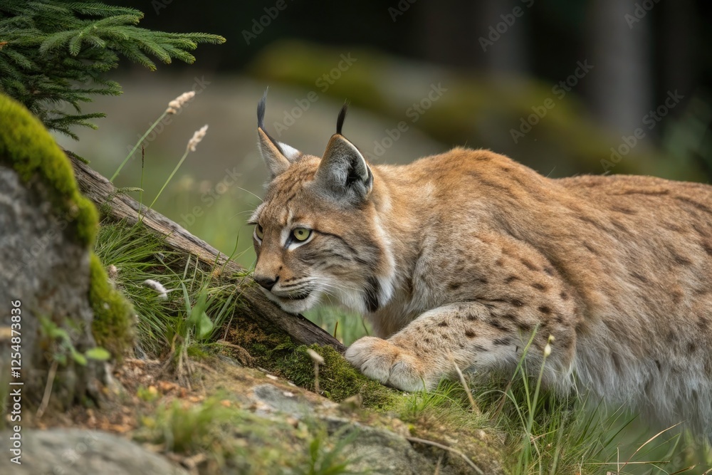 Capture the elusive Eurasian lynx: stunning wildlife photography showcasing its majestic presence in the wild. Capture the elusive Eurasian lynx: stunning wildlife photography showcasing its majestic presence in the wild.
