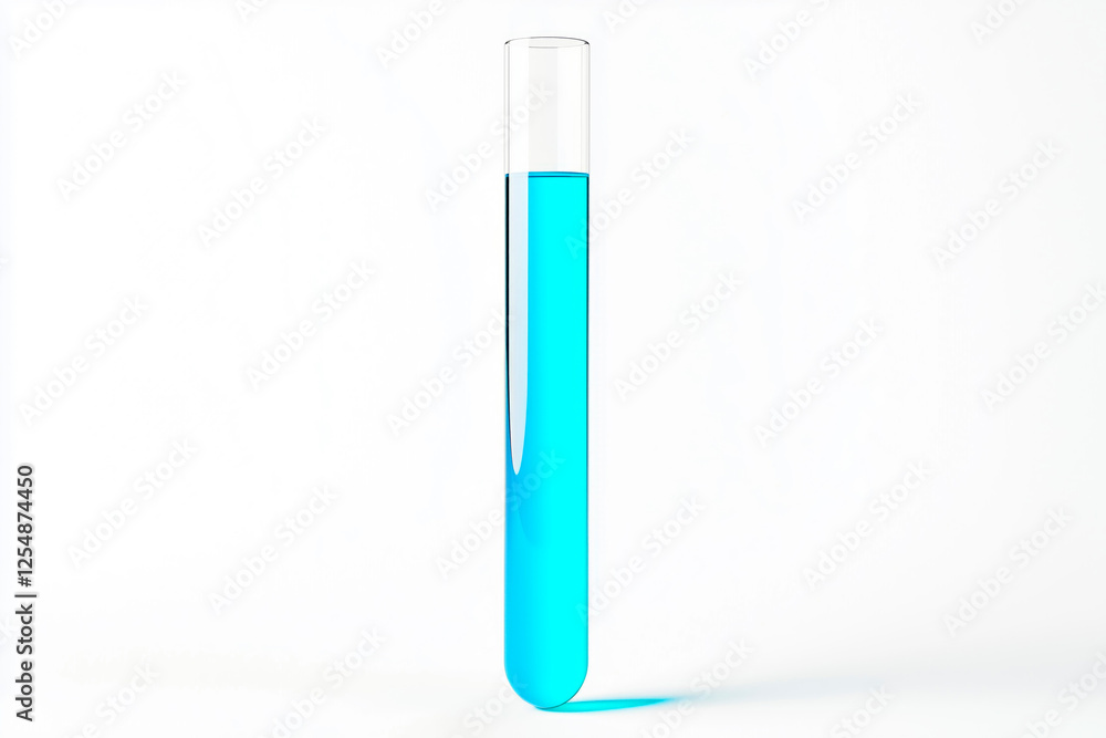 glass lab tube of liquid glass lab tube of liquid