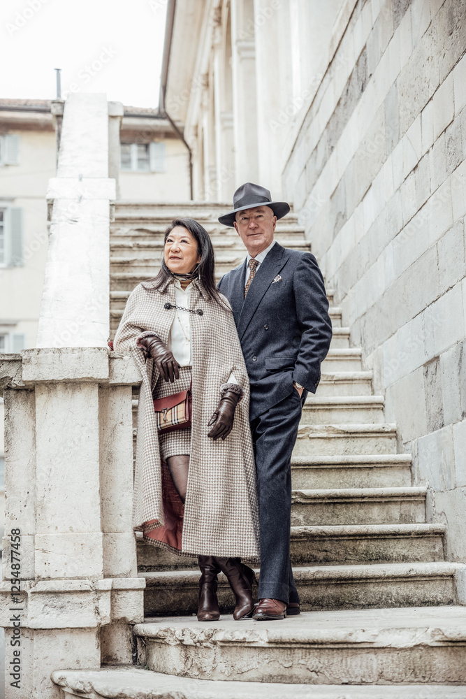 Naklejka premium città alta