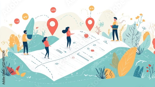 Event planning strategies navigating venues digital maps and team collaboration