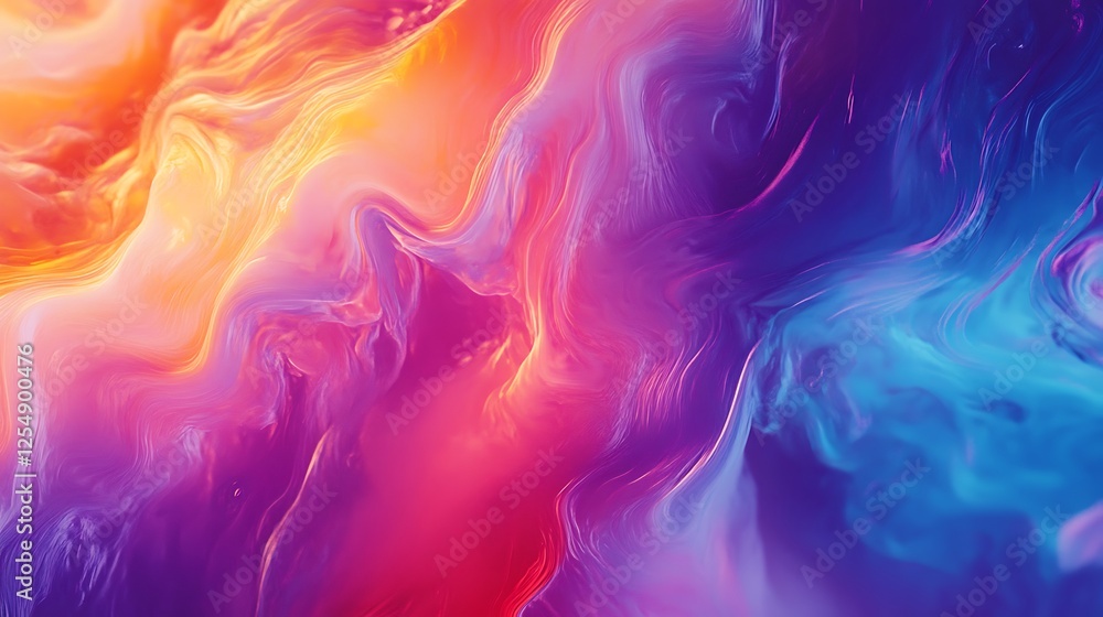 Fototapeta premium Collection of Colorful Gradient Backgrounds with Fluid Transitions