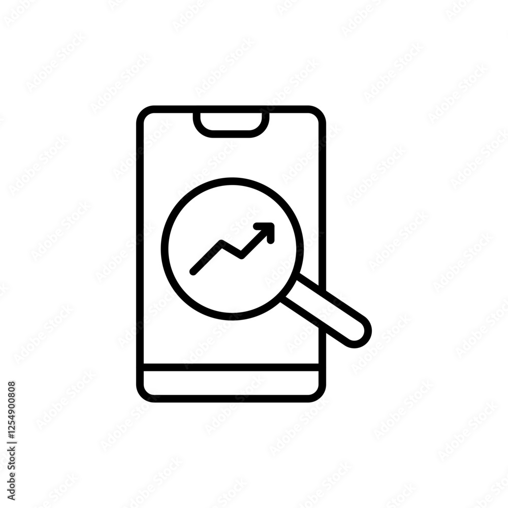 Trending app outline icons, minimalist vector illustration ,simple transparent graphic element .Isolated on white background Trending app outline icons, minimalist vector illustration ,simple transparent graphic element .Isolated on white background