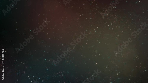 beautiful wallpaper with luminous sparkle particles moving at random