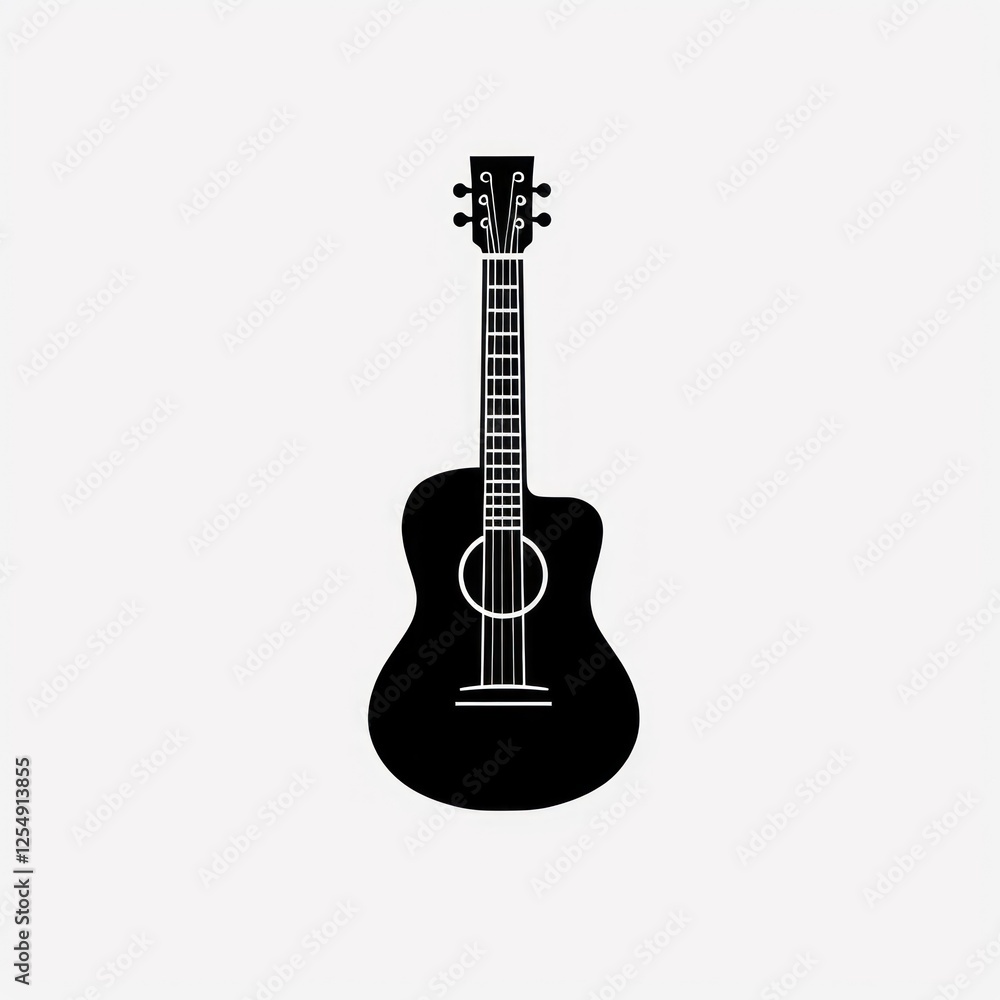 Obraz premium Guitar musical instrument bass guitar.