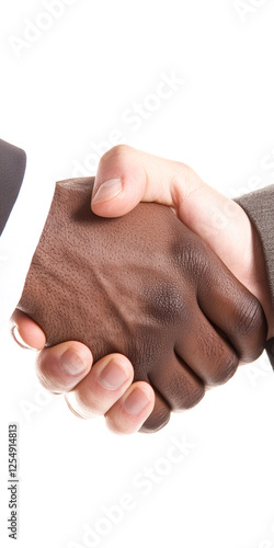 Diverse Handshake Unity and Partnership in Business Collaboration photo